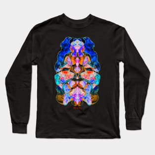 meditation psychedelic fantasy Long Sleeve T-Shirt